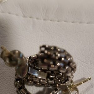 David Yurman Jewelry - David Yurman hoop earrings sterling silver David Yurman Jewelry - David Yurman hoop earrings sterling silver